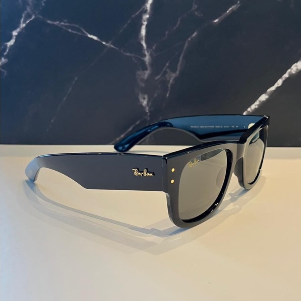 Special Edition ASAP Rocky black Ray-ban sunglasses - Picture 2 of 6